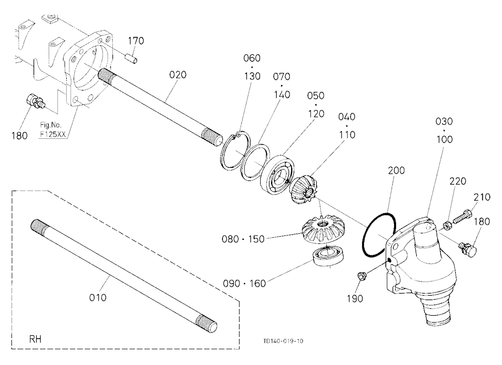 Differential Gear Shaft