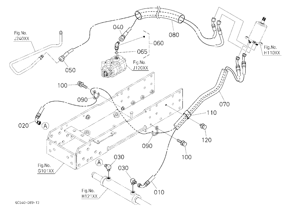Hydraulic Oil Line (Steering)