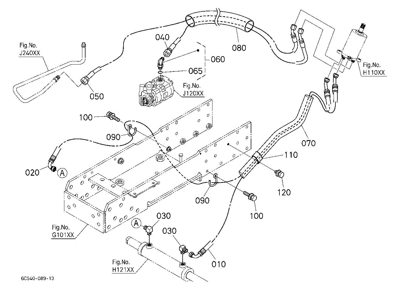 Hydraulic Oil Line (Steering)