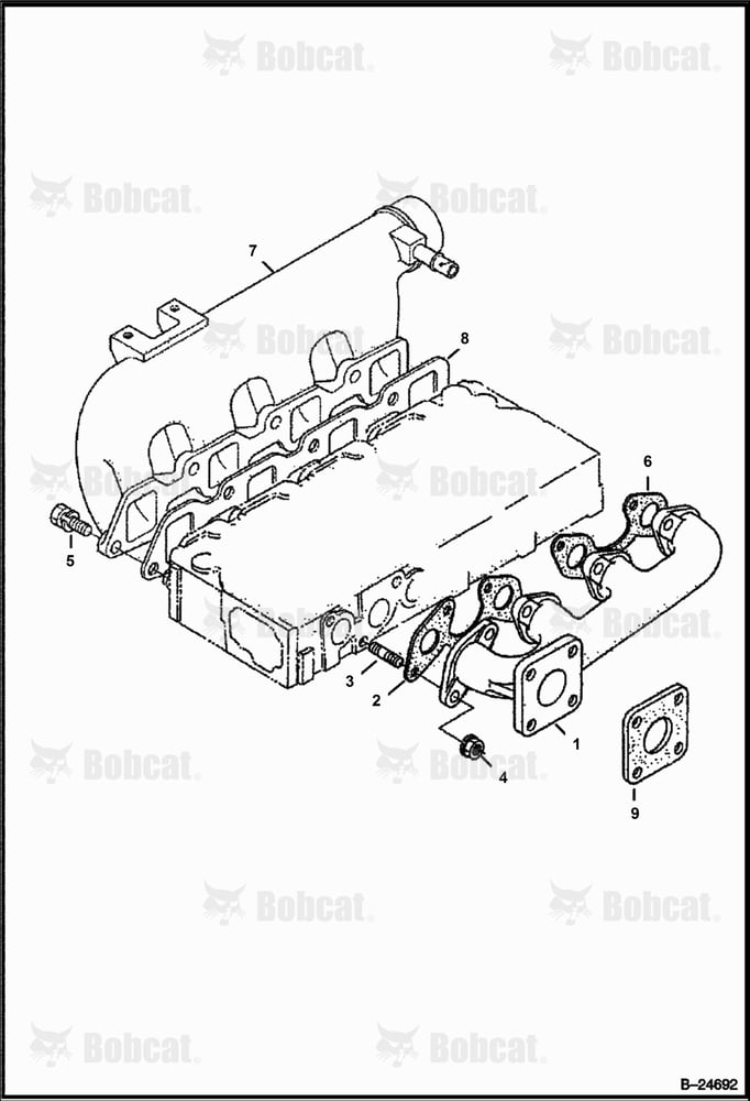 Manifolds (Kubota - V1903 2EB - Tier II Replacement)