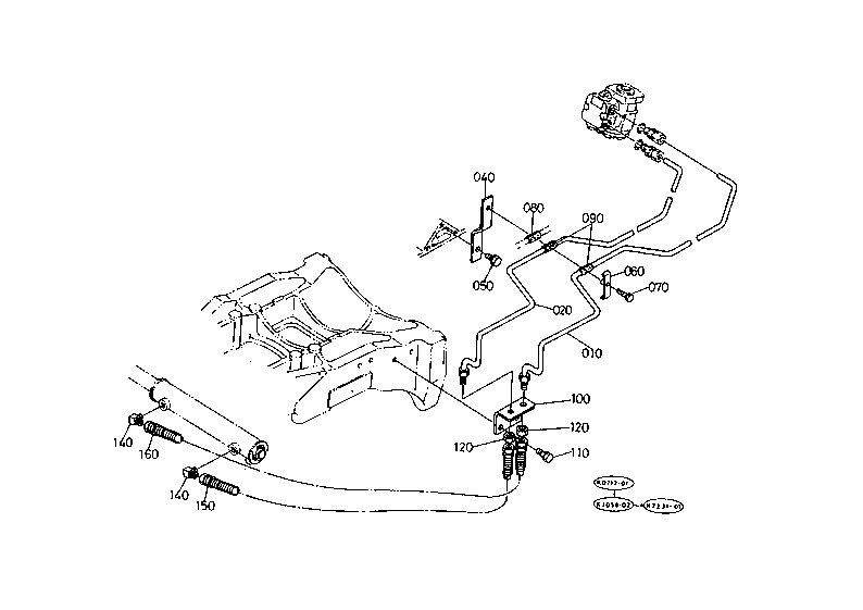 Power Steering Oil Pipe 1 [New Type]