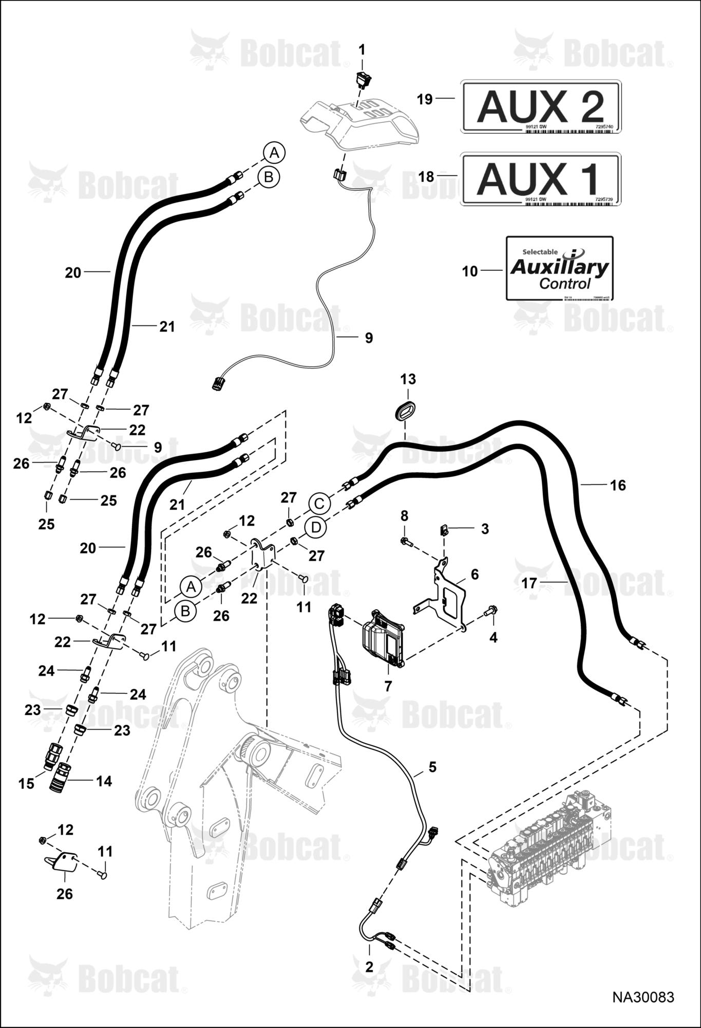 Hydraulic Auxiliary Option (Fourth)