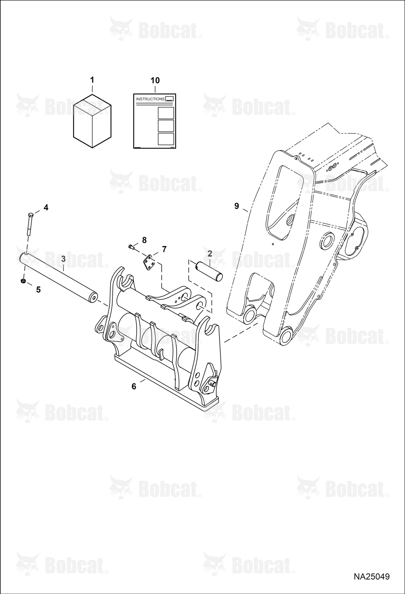 Attachment Carriage Kit (Manitach)