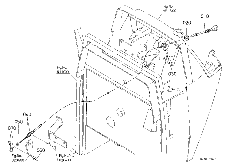 Engine Stop Wire [Cab Type]