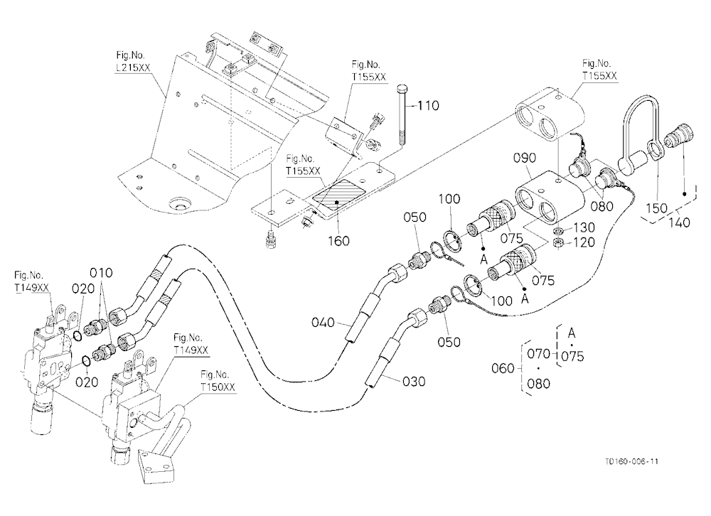 Auxiliary Control Valve Coupler (2Nd) (W/G No.L833