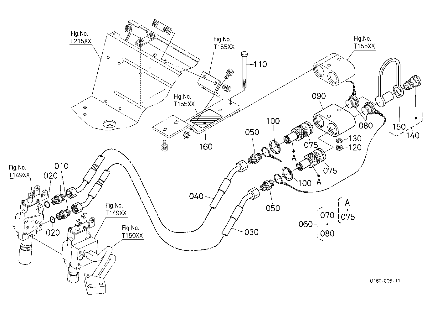 Auxiliary Control Valve Coupler (2Nd) (W/G No.L833