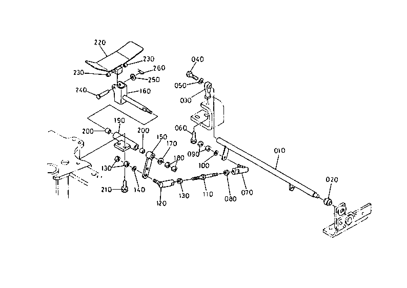 Control Lever (S/P) (2)