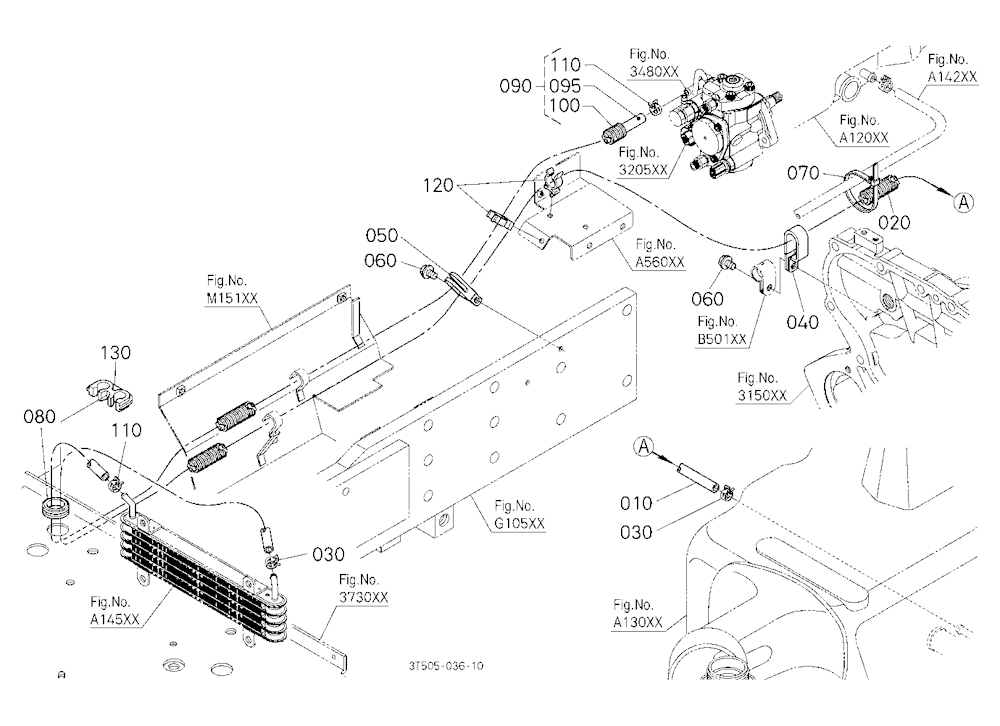 Fuel Pipe 3 (Fuel Cooler)