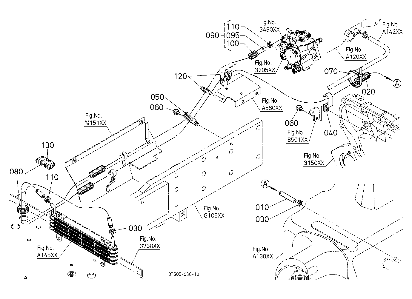 Fuel Pipe 3 (Fuel Cooler)