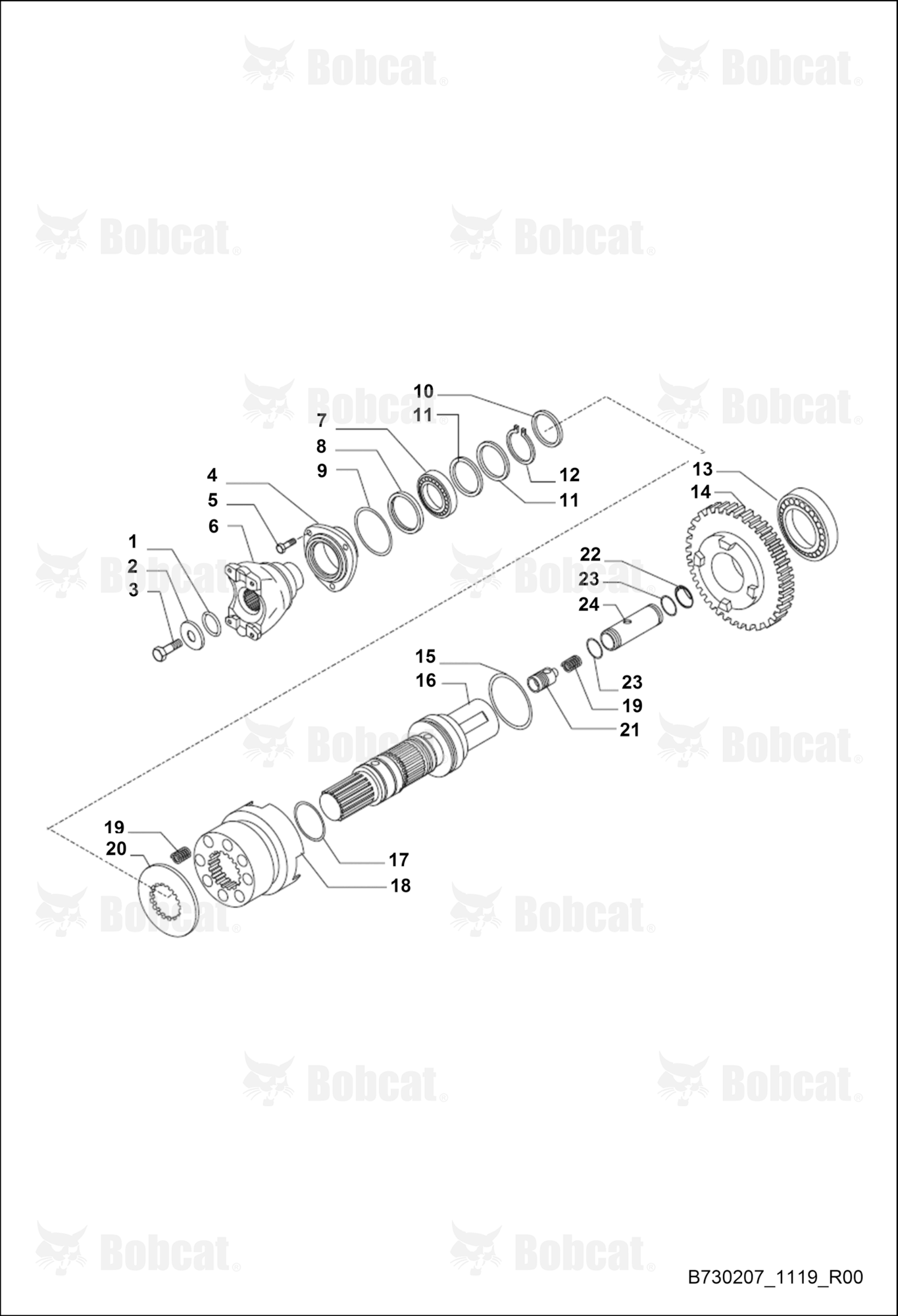 4WD 2WS Transmission Shaft