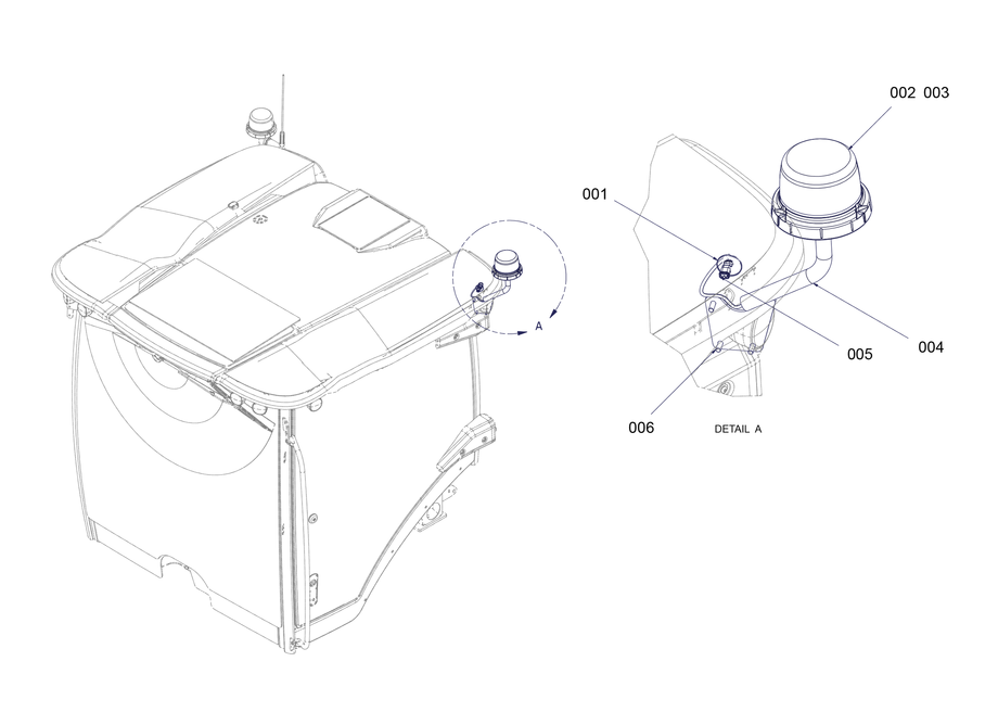 Beacon Light Lh/Rh Assembly