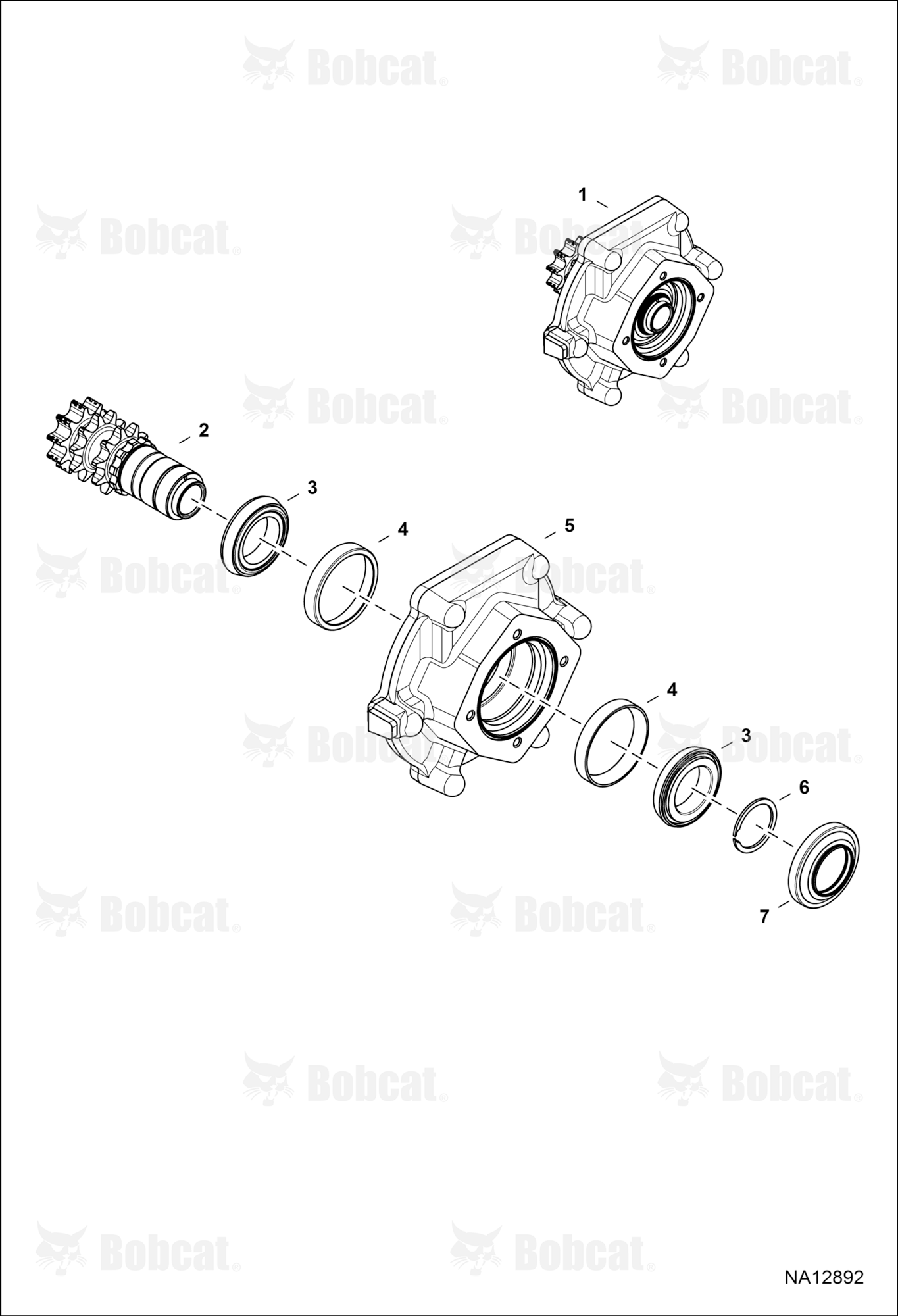 Motor Carrier (Drive Motor Mount Assy)