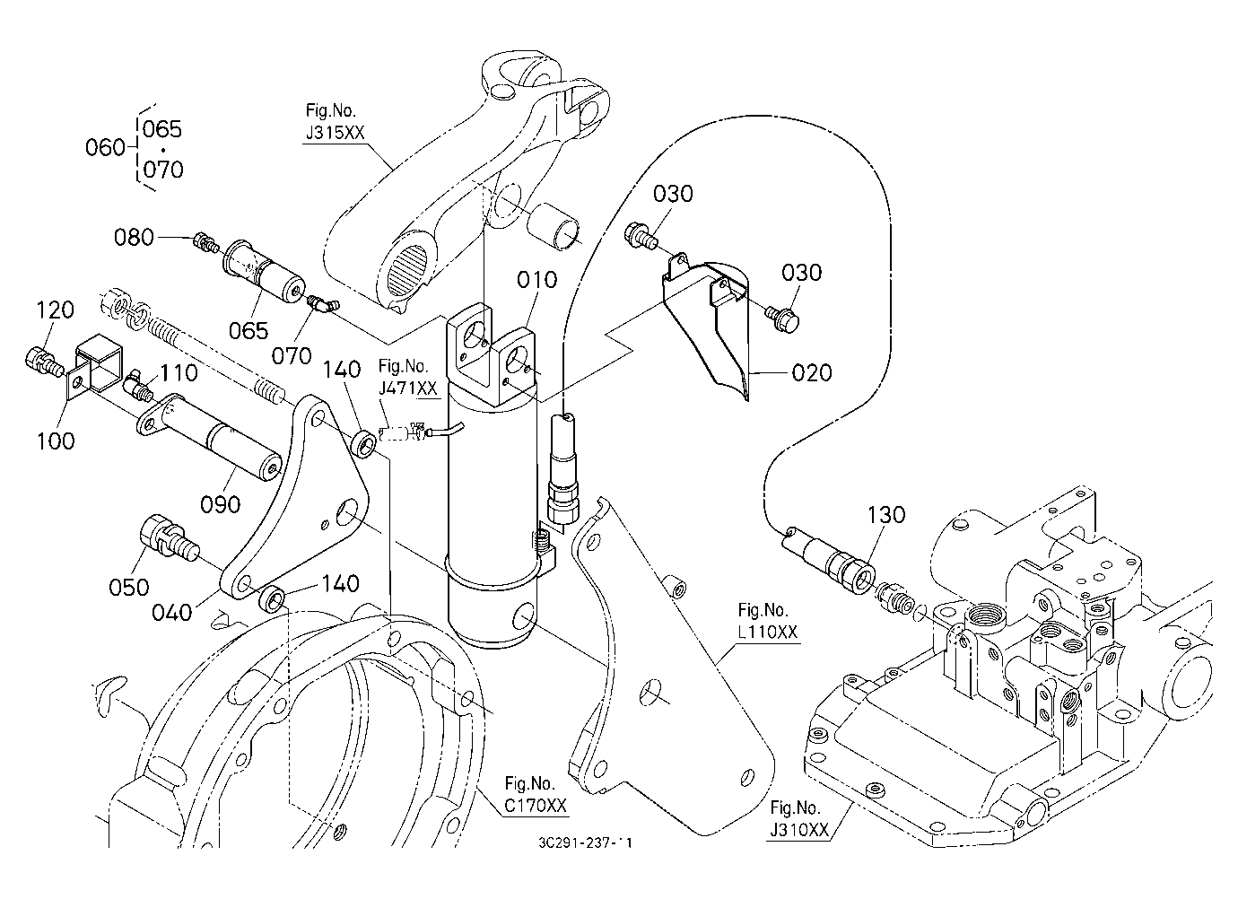 3P-Lift Assist Cylinder Rh [Old]