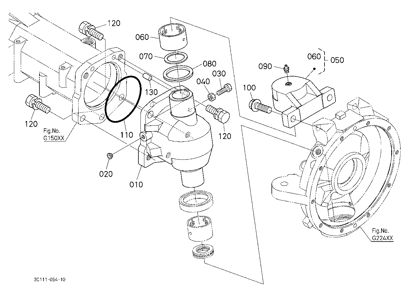Bevel Gear Case Lh