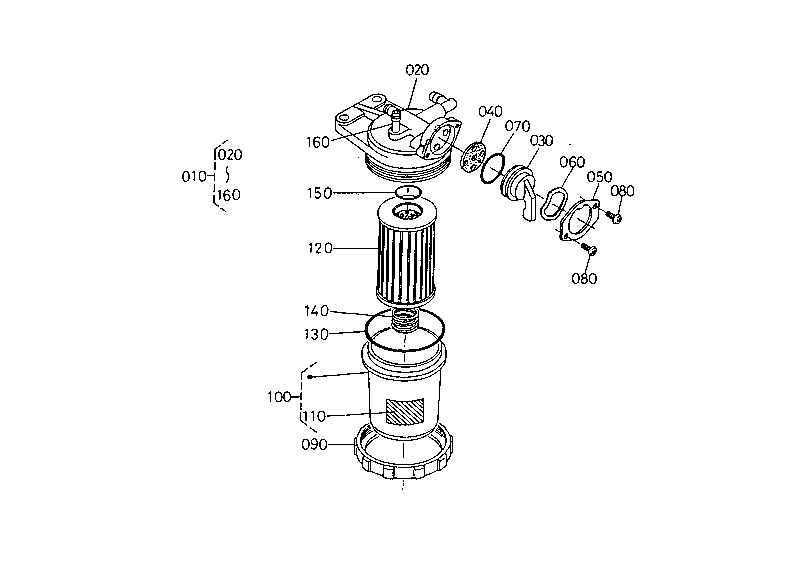 Fuel Filter (Section Parts)