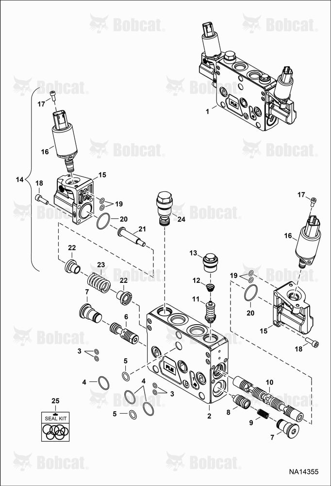 Control Valve (Working Section) (Lift)