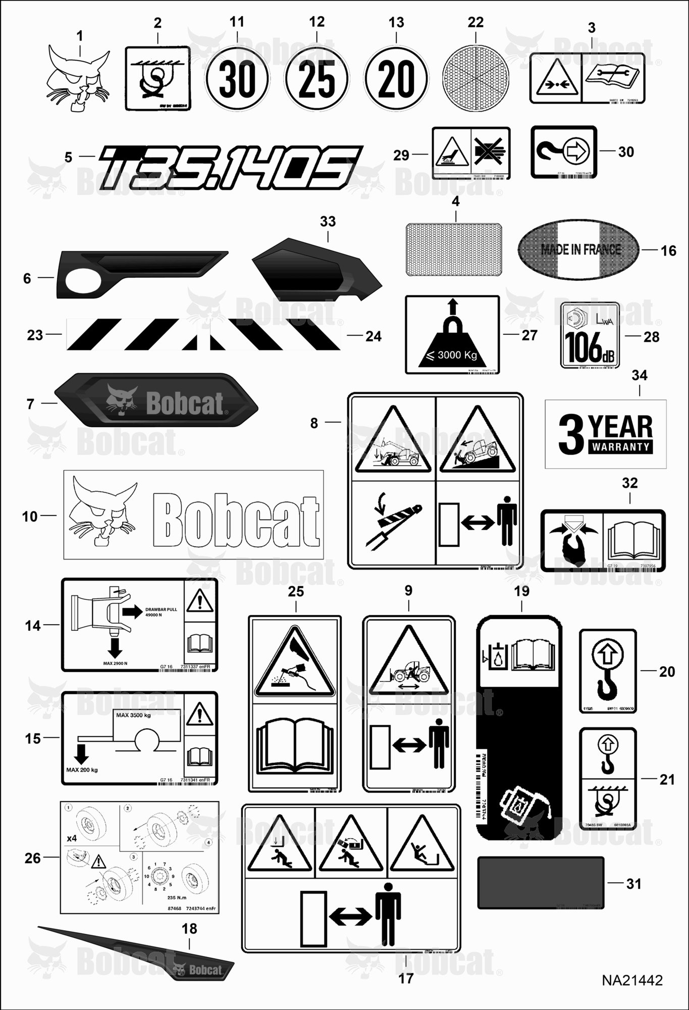 Decals (Outside)