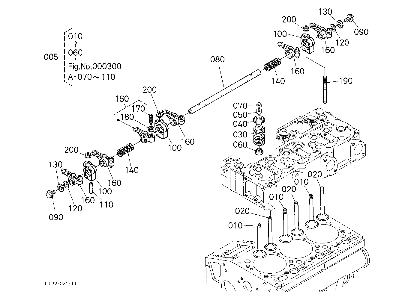 Valve And Rocker Arm