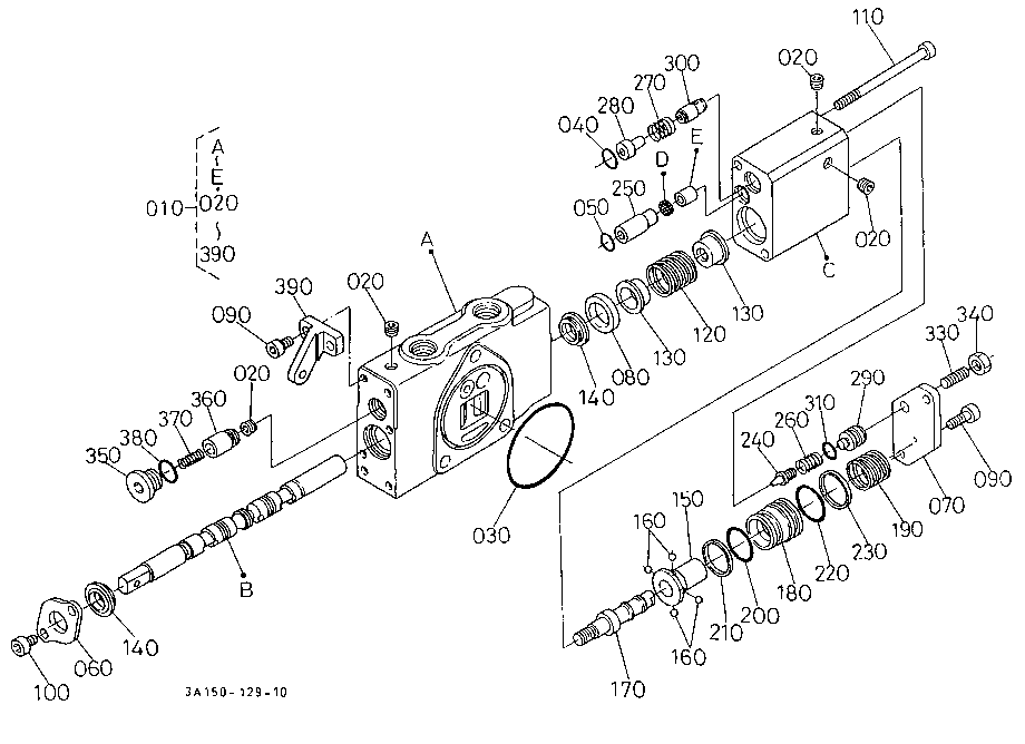 Auxiliary Control Valve (Scd) [Component Parts]