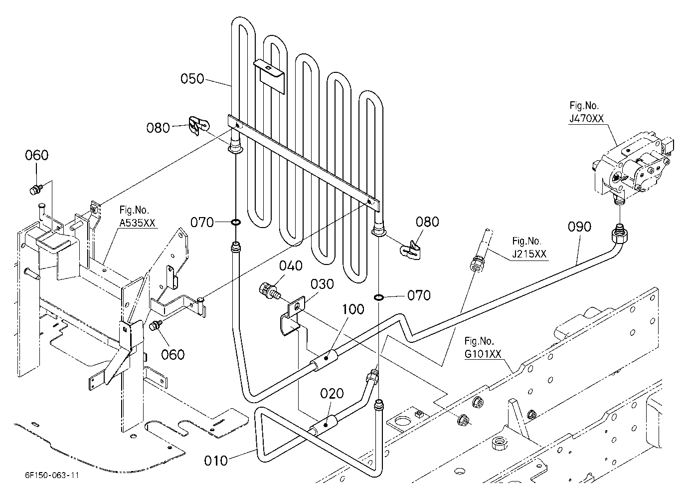 Hydraulic Oil Line (Oil Cooler)