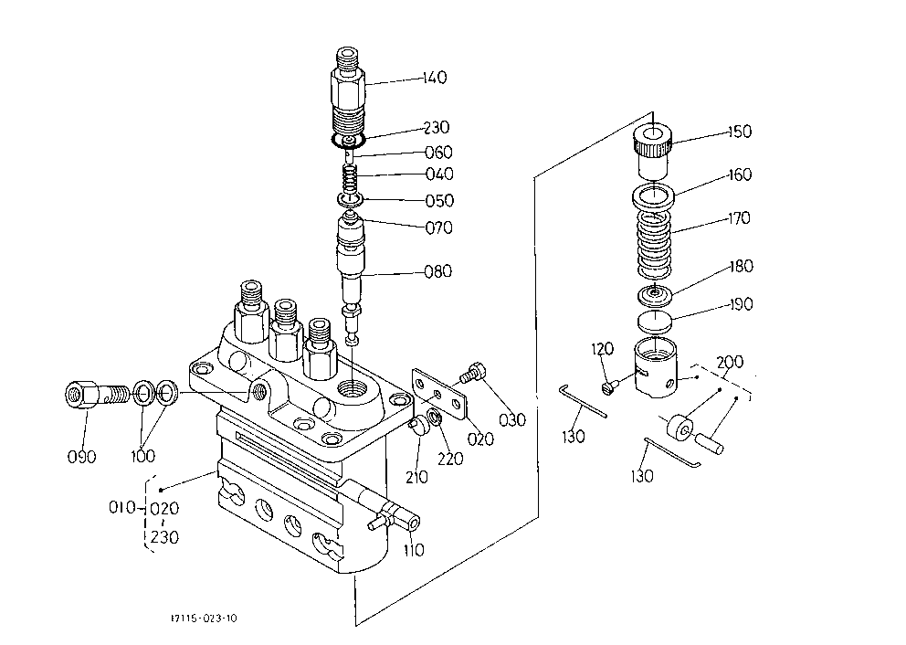Injection Pump [Component Parts]