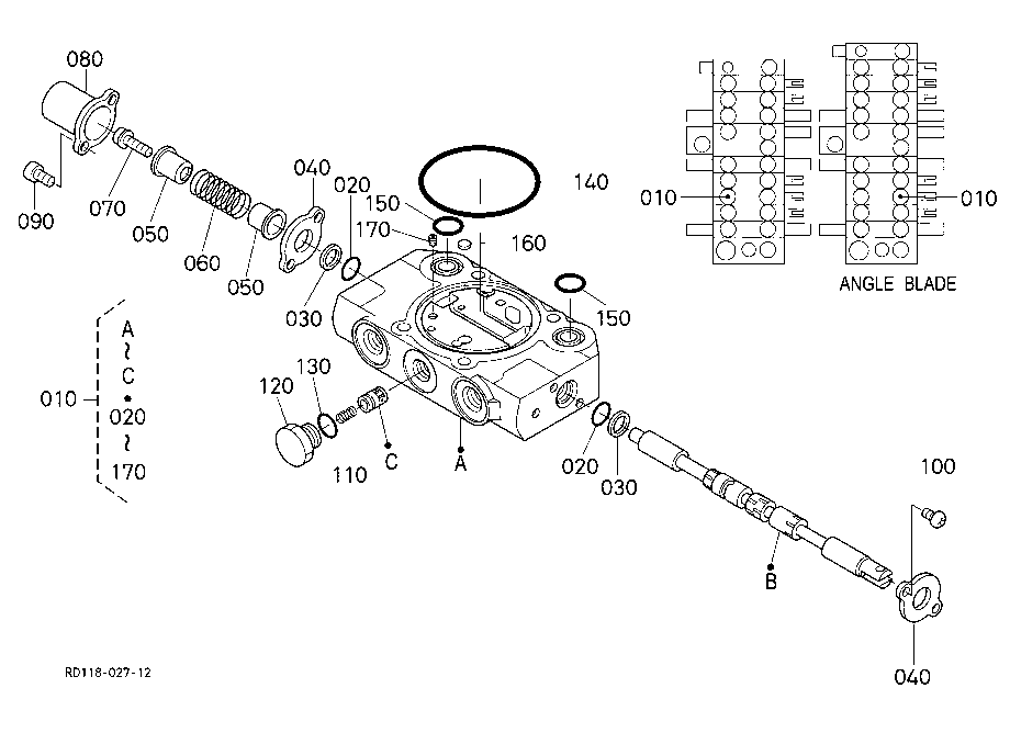 Spool Section (Travel Rh)