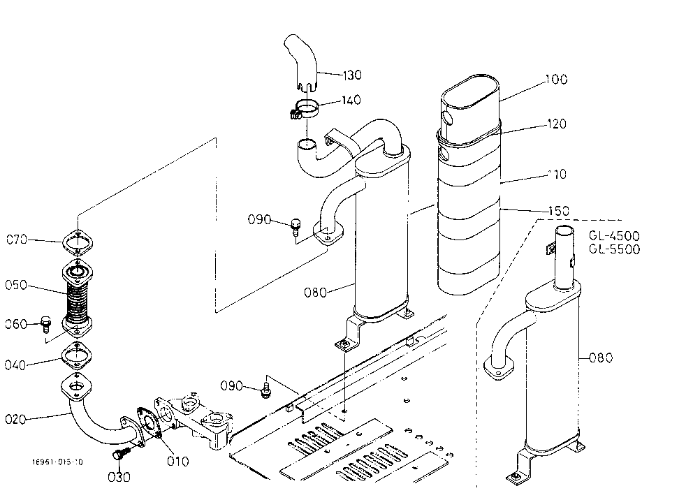 Muffler [Gl-4500/5500(S)/6500S]