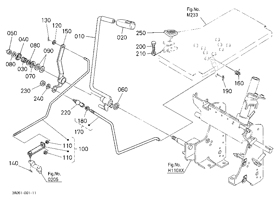 Hand Accelerator Lever [Rops Type]