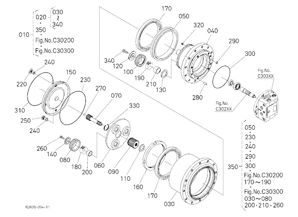Drive Motor (Case) [Component Parts]