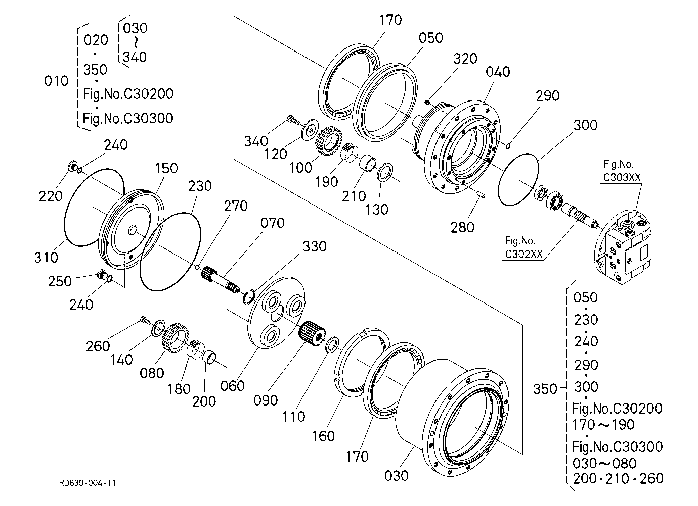 Drive Motor (Case) [Component Parts]