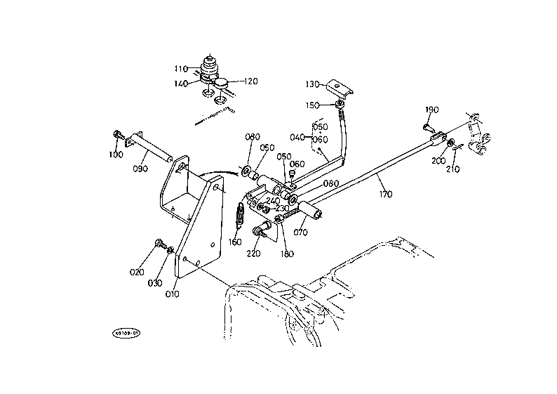 Diff.Lock Pedal 2 (2Wd) With Cab