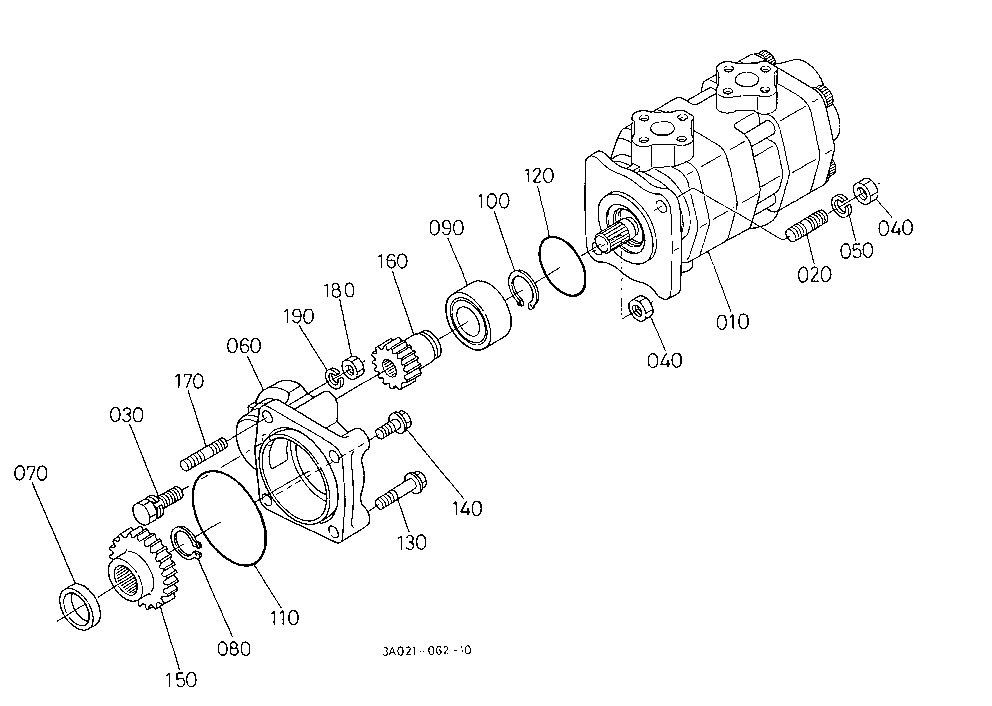 Hydraulic Pump [Old Type]