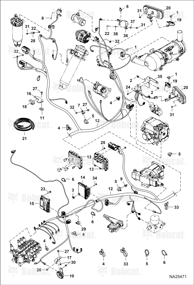 Frame Electrical Circuitry