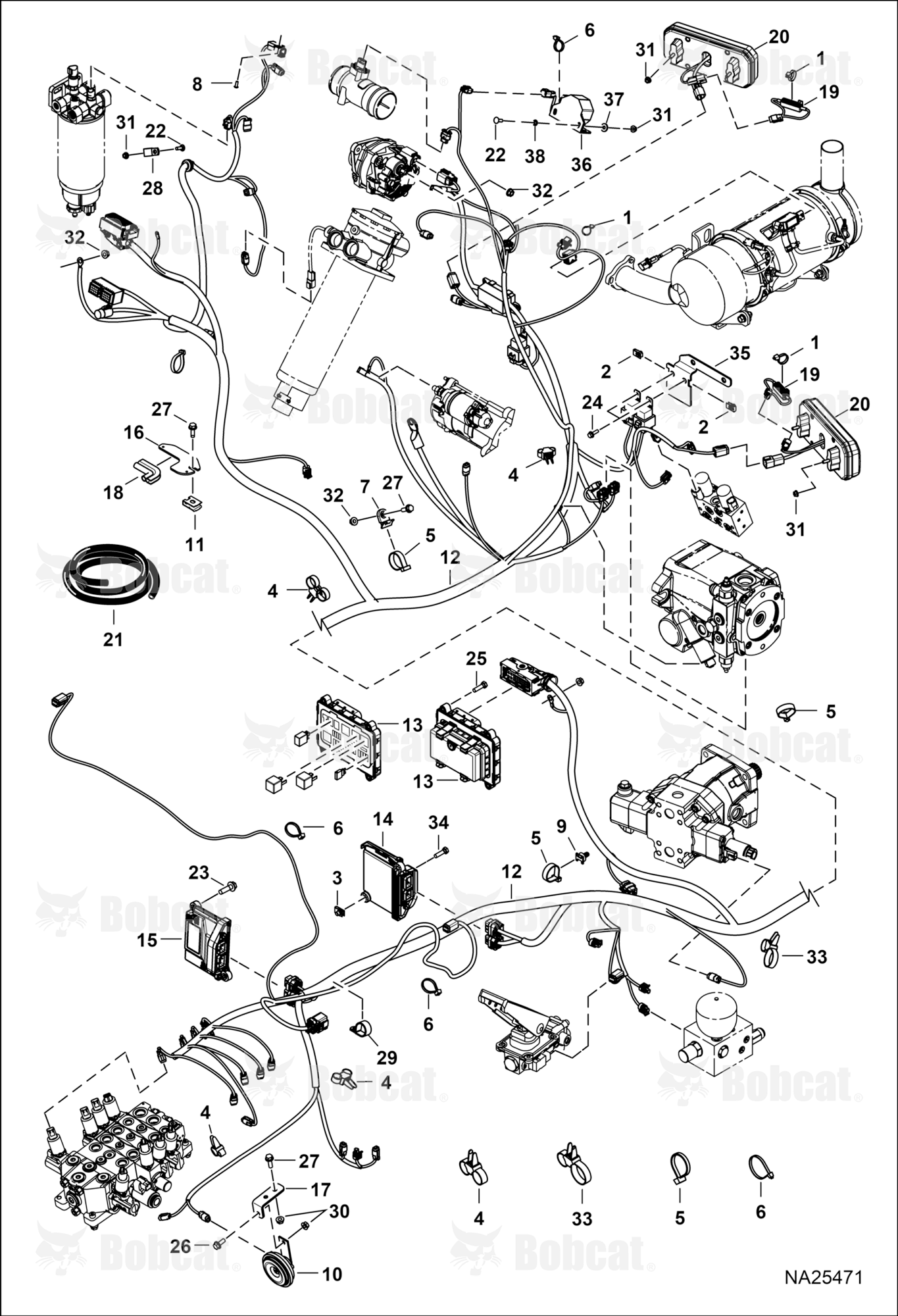 Frame Electrical Circuitry
