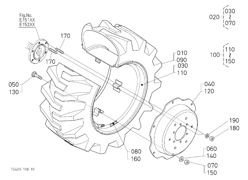 Rear Wheel (17.5L-24)