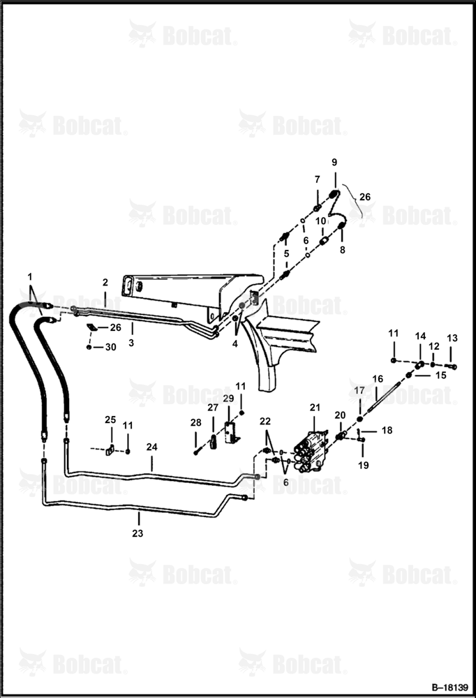 Auxiliary Hydraulics  501413001 & Above