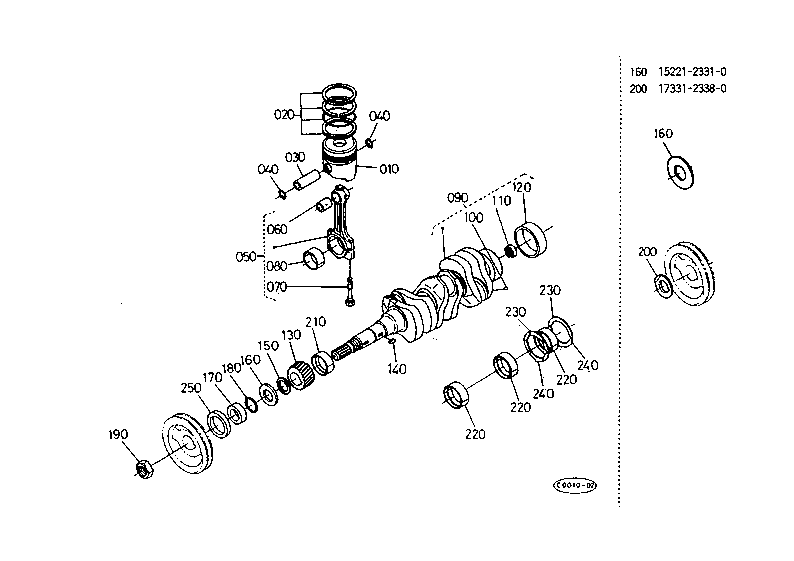 Piston And Crankshaft