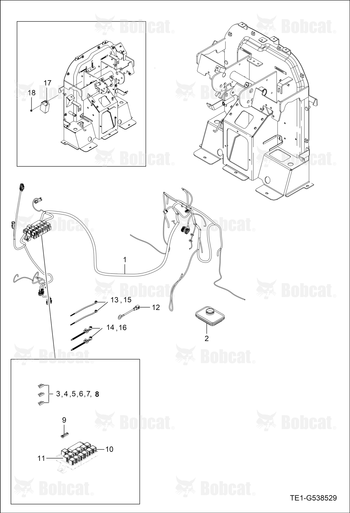Panel Wire Harness Group (CAB)