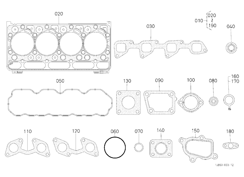 Upper Gasket Kit