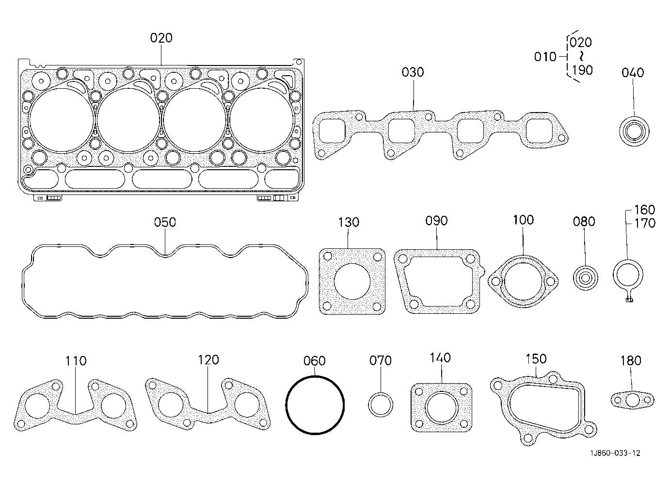Upper Gasket Kit