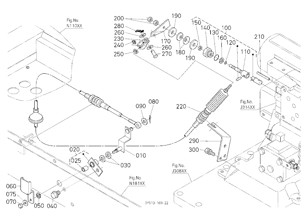 Lowering Lock Lever