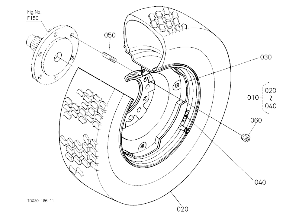 Front Wheel (29*12.5-15) [Old Type]