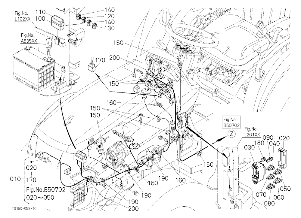 Electrical Wiring (Front) [Gst Type]