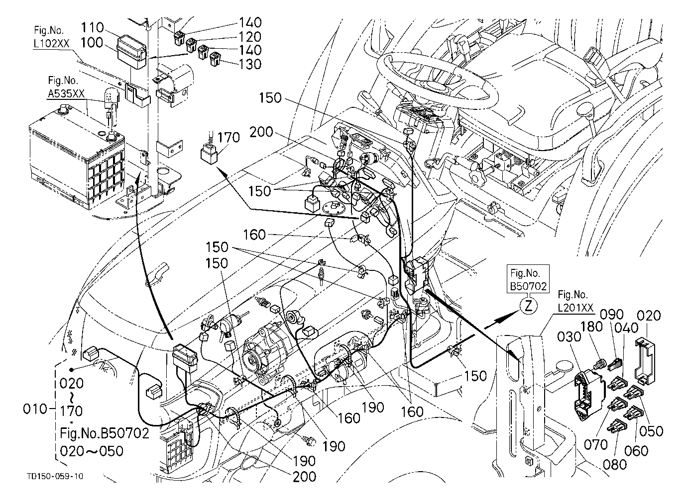 Electrical Wiring (Front) [Gst Type]