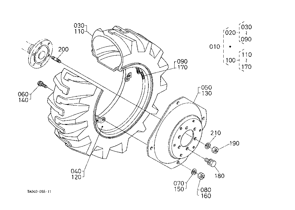 Rear Wheel (17.5-24)