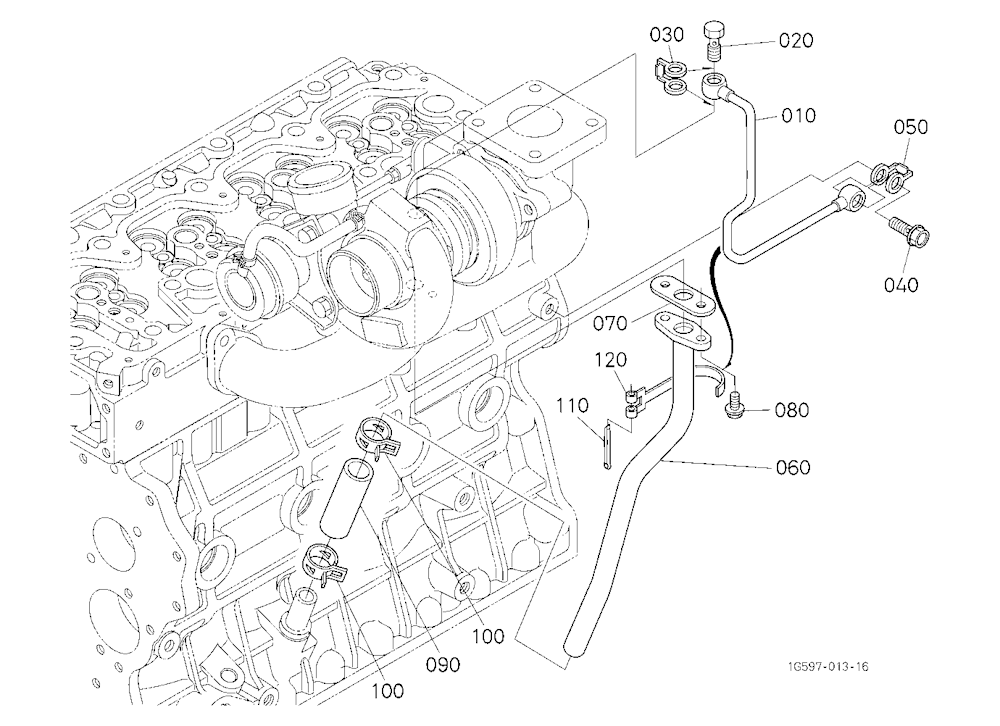 Oil Pipe (Turbo Charger)