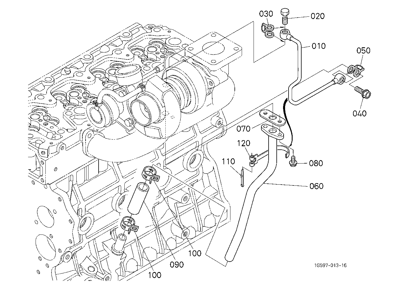 Oil Pipe (Turbo Charger)