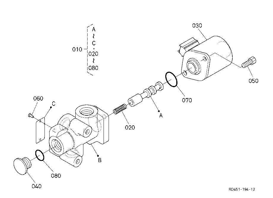 Solenoid Valve (Component Parts)