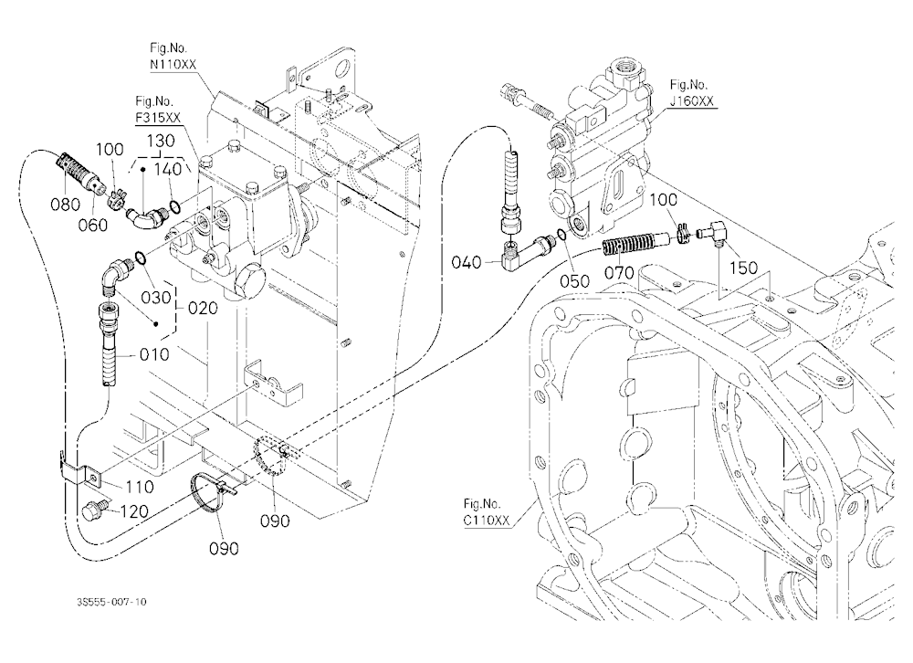 Brake Master Cylinder Pipe