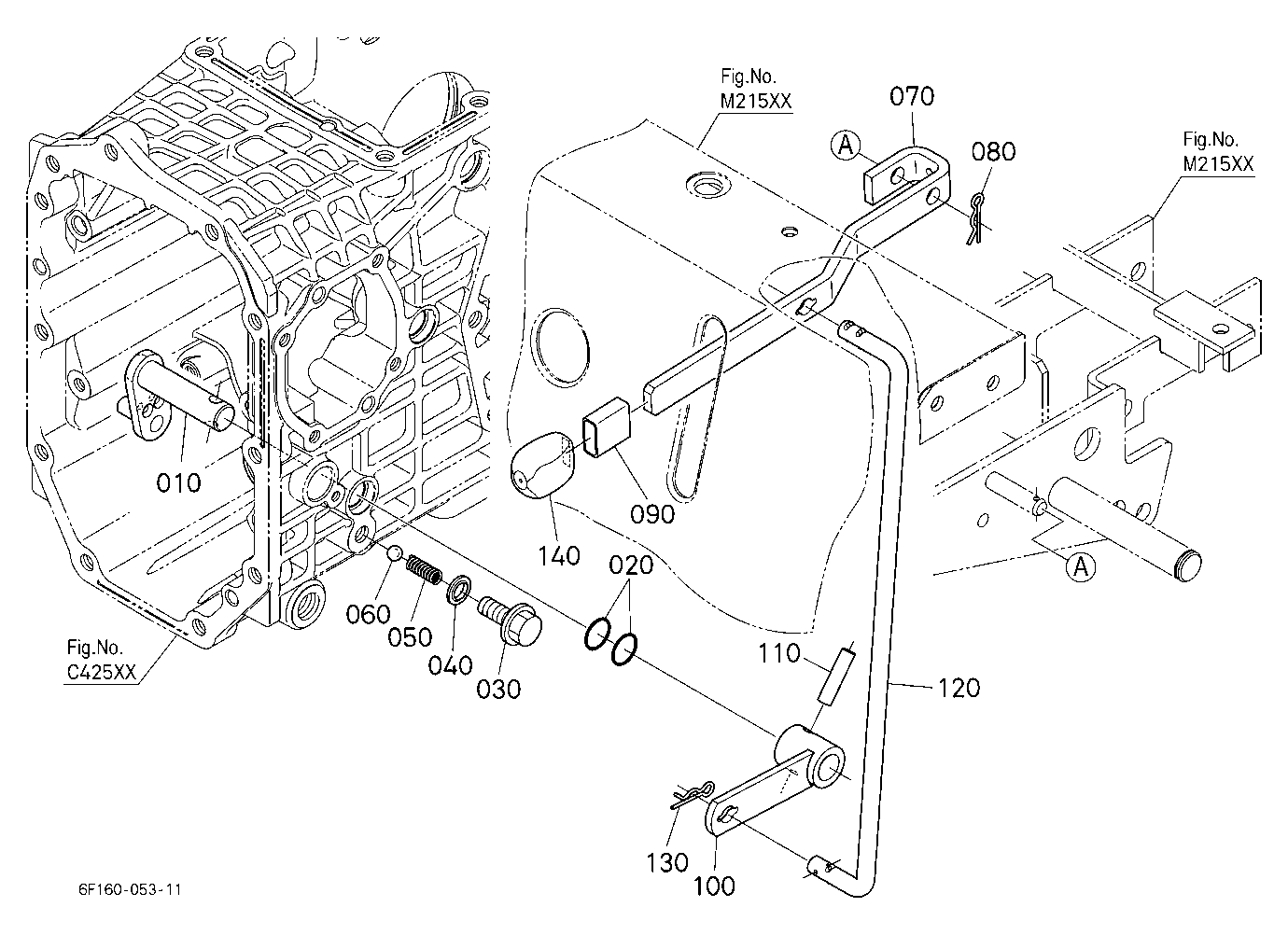 Front Wheel Drive Lever